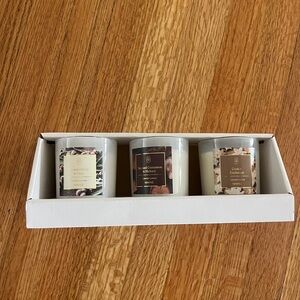 Set of Three Scented Candles